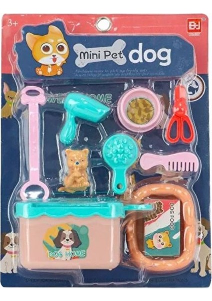 Evcil Hayvan Bakım ve Oyun Seti Kedili