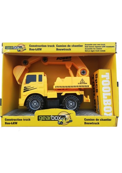 Sürtmeli Sök Tak Kepçe Kamyonu