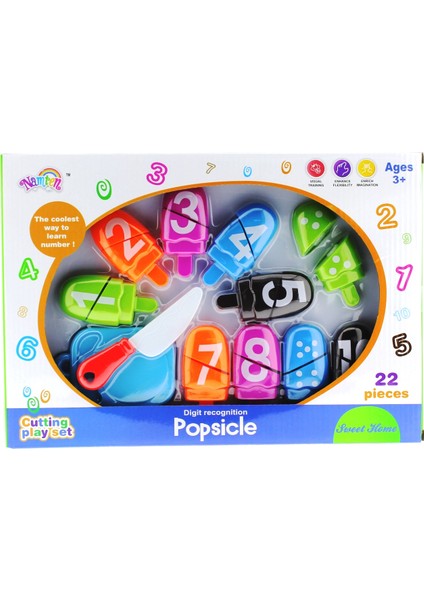 Eğitici Kesilebilir Dondurma Seti modelleri