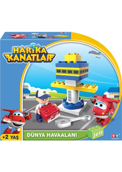 Harika Kanatlar 15 Parça Blok Jett'in Havaalanı