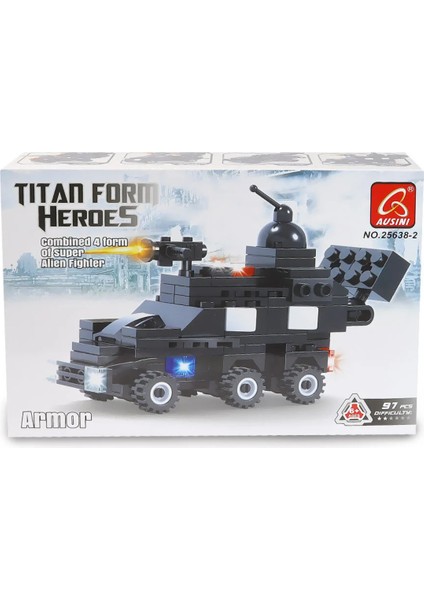 Ausini Titan Form Heroes-2 Armor 97 Parça