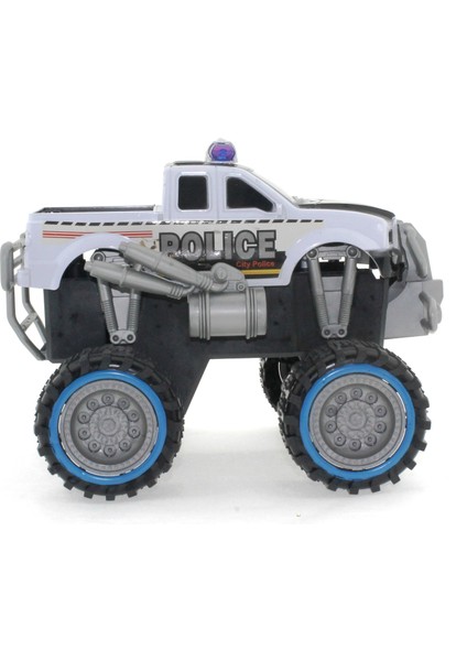 Sürtmeli Modifiye Dev Siyah Beyaz Polis Arazi Aracı modelleri