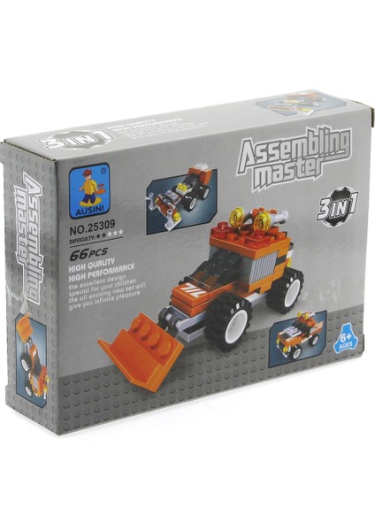 Ausini Assembling Master 3 In 1 66 Parça Traktörler fiyatları
