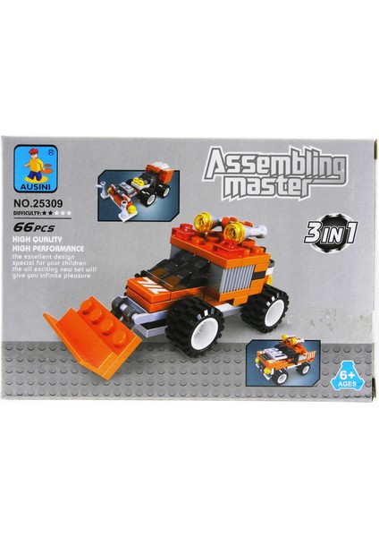 Ausini Assembling Master 3 In 1 66 Parça Traktörler fırsatları