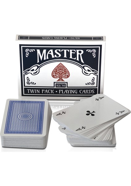 Ks Games Master Kulüp Oyun Kağıdı 2'li