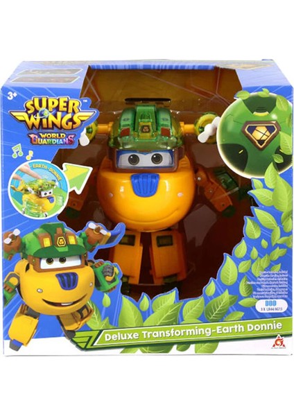 Harika Kanatlar Delux Dönüşen Earth Donnie