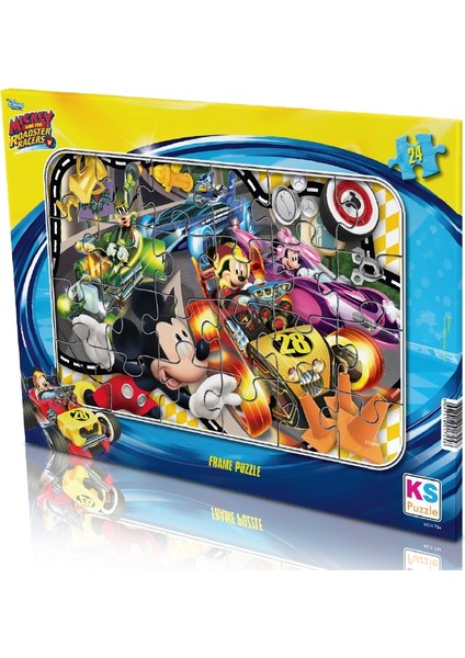 Ks Puzzle 24 Parça Mickey Mouse Frame Puzzle