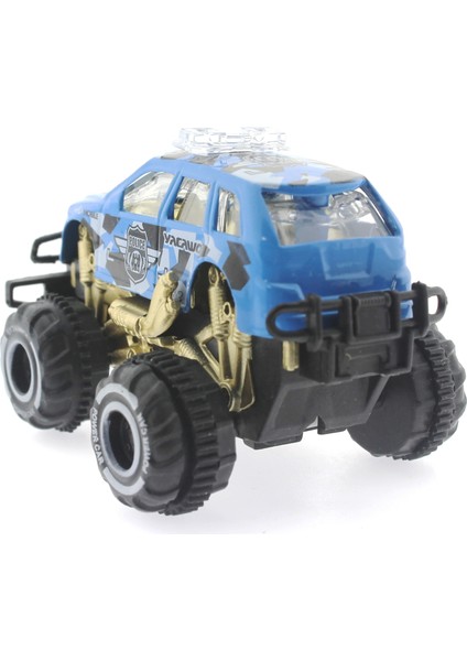 Çek Bırak Mini Off Road Mavi Polis Aracı modelleri