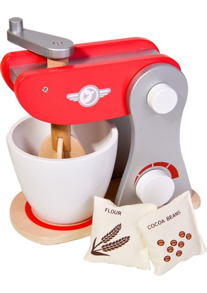 Classic World Ahşap Nostaljik Kırmızı Mikser modelleri