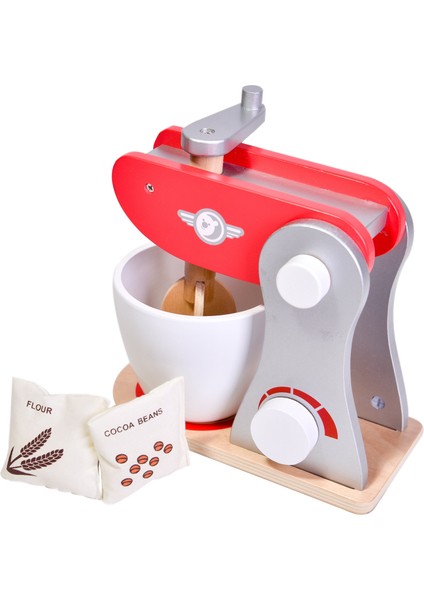 Classic World Ahşap Nostaljik Kırmızı Mikser fırsatları