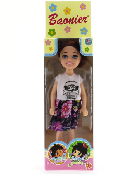 Baonier Çiçek Etekli 14 cm Sarışın Tekli Kız Bebek fiyatları