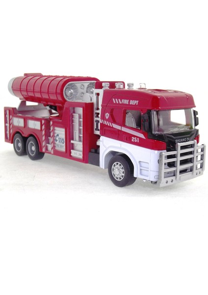 Die Cast Model Çek Bırak Duman Emici Itfaiye Kamyonu