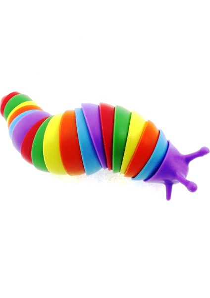 Kıvrılabilen Renkli Plastik Salyangoz Mor modelleri