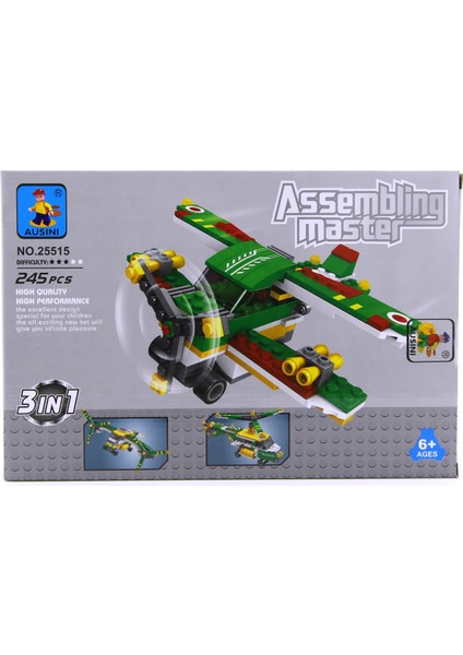 Ausini Askeri Set 3in1 245 Parça