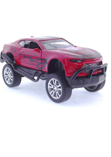 Die Cast Çek Bırak Kırmızı Arazi Aracı
