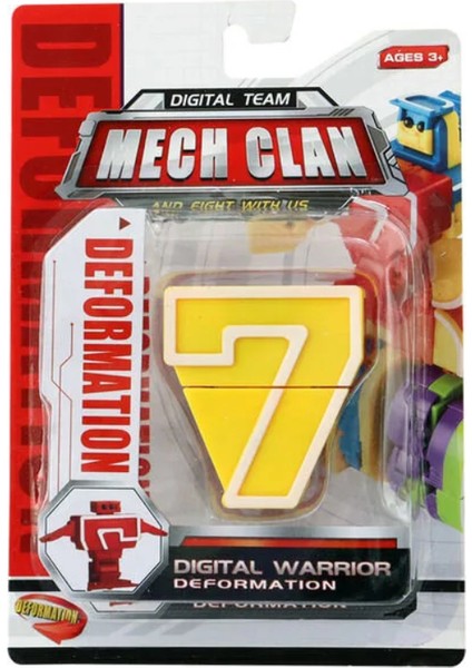 Robota Dönüşen Rakam- Yedi