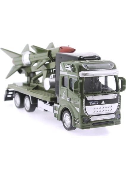 Sürtmeli Die Cast Metal Füze Rampalı Askeri Kamyon fiyatları