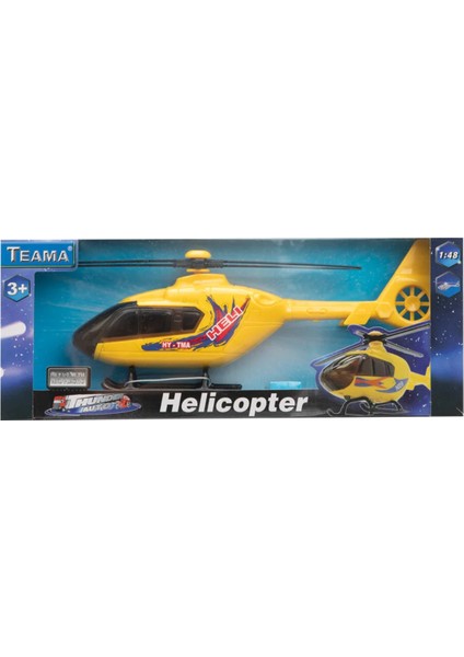 Kutulu Plastik Sarı Helikopter