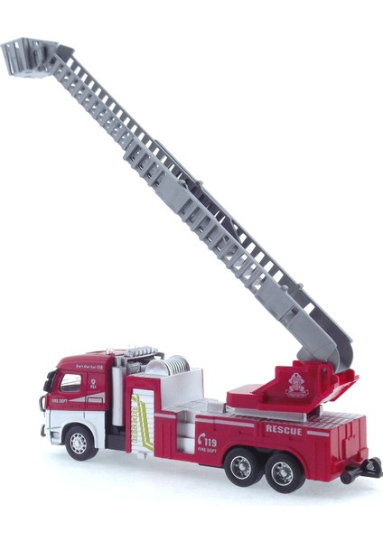 Die Cast Model Çek Bırak Asansörlü Itfaiye Kamyonu fiyatları