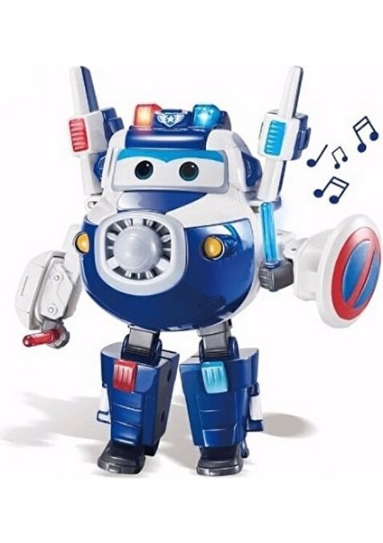 Harika Kanatlar Delux Dönüşen Supercharged Sesli ve Işıklı Paul