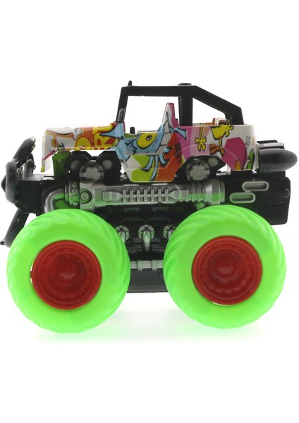 Die Cast Off Road Dev Yeşil Teker Araba fiyatları