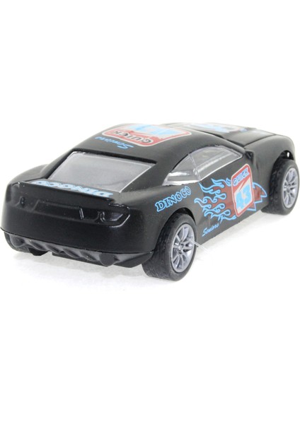 Die Cast Çek Bırak Metal Siyah Yarış Arabası 43 modelleri