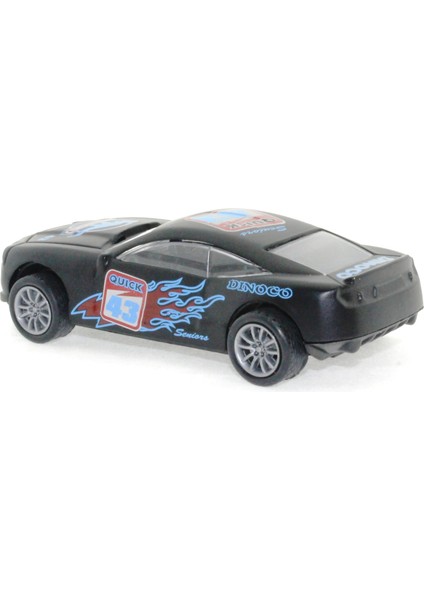 Die Cast Çek Bırak Metal Siyah Yarış Arabası 43 indirimleri