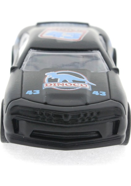 Die Cast Çek Bırak Metal Siyah Yarış Arabası 43