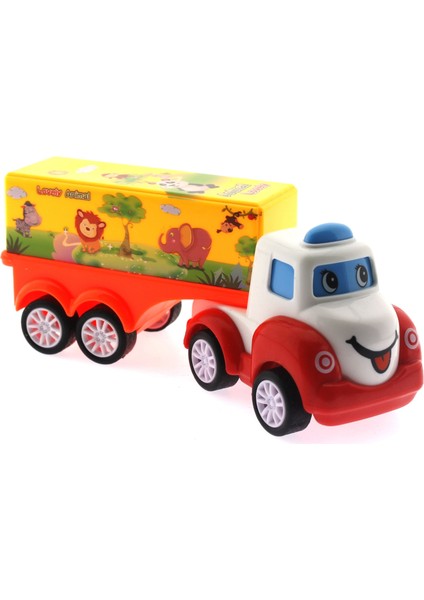 Sürtmeli Mini Sevimli Sarı Tır