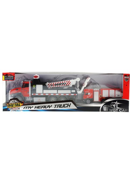 Die Cast Çek Bırak Vinçli Kurtarıcı ve Söndürücü Itfaiye Aracı fiyatları