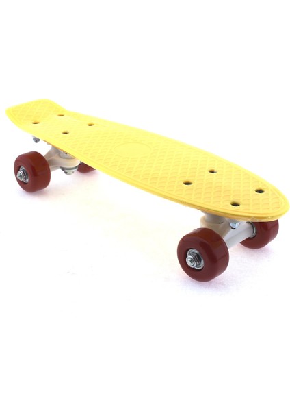 Plastik Sarı Çocuk Kaykayı 41 cm