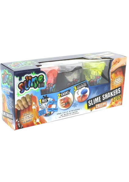 Slime Shaker Creepy Üçlü Paket