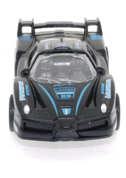 Die Cast Çek Bırak Metal Siyah Yarış Arabası 88 fiyatları