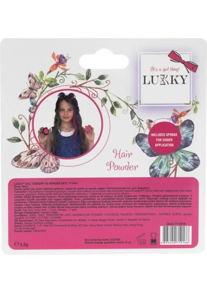 Lukky Süngerli Saç Tebeşiri Mavi modelleri