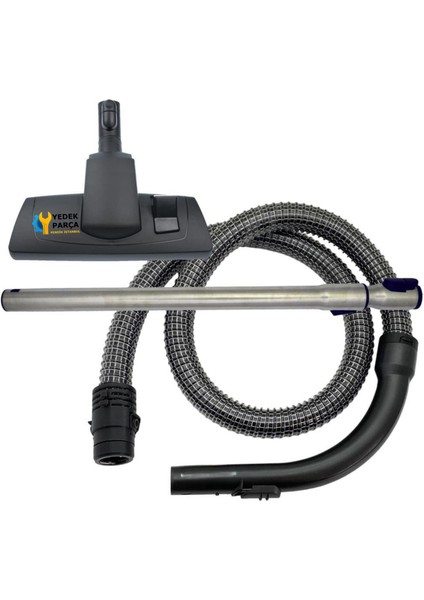 Miele Uyumlu Complete C1 Tango Red Süpürge Çelik Telli Hortumu Seti