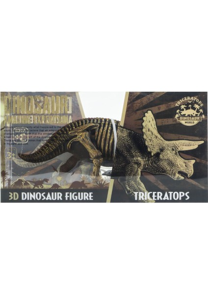 Sert Plastik Dinozor Figürü Triceratops fiyatları