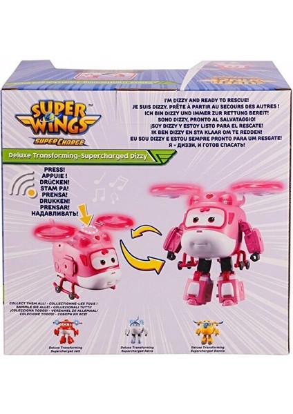 Harika Kanatlar Delux Dönüşen Supercharged Sesli ve Işıklı Dizzy indirimleri