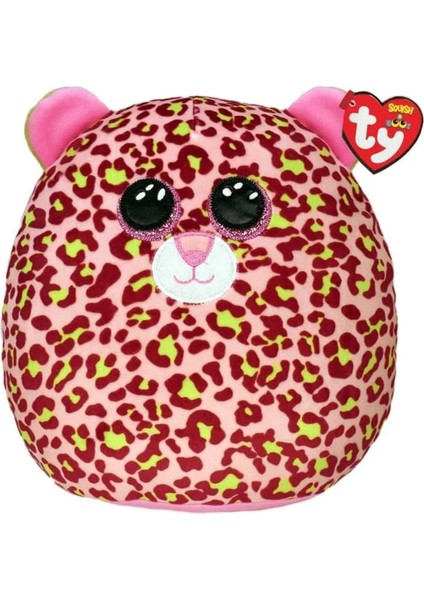 Ty Squishy Beanies Yastık Pembe Leopar Lainey 26 cm
