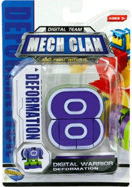 Robota Dönüşen Rakam- Sekiz