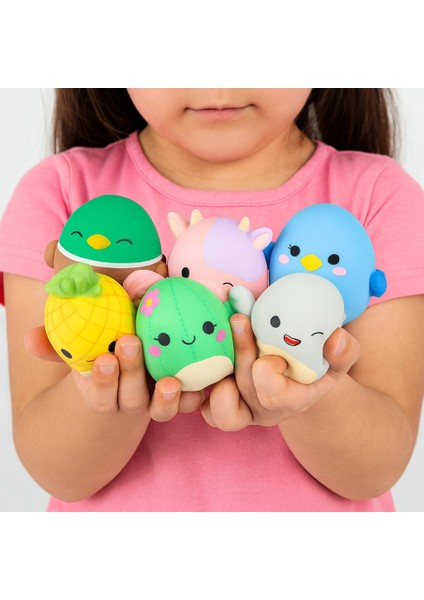 Squishmallows Squooshems – 5 Adet - 6.5 cm Sürpriz Yumuşacık Koleksiyon Oyuncağı Seri 8 fiyatları