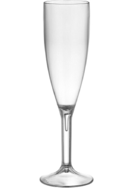 Şeffaf 180 ml Polikarbon Kadeh, Kırılmaz ve Çizilmez, 6'lı Set