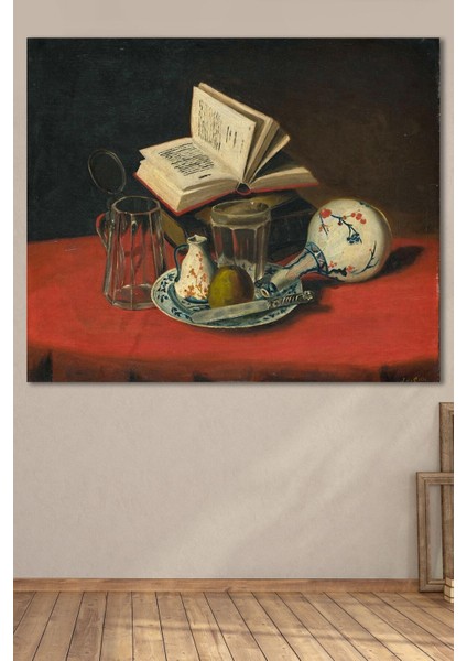 Canlı Renklerle Hd Dijital Kanvas Tablo, Yatay Dekoratif Sanat Eseri