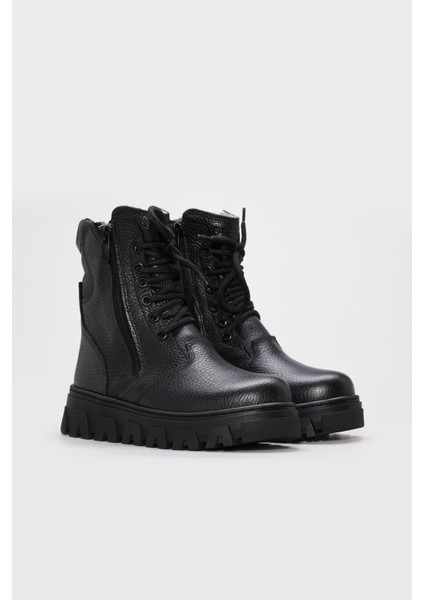 Hakiki Deri Kürklü Unisex Klasik Bot 770KXA204 modelleri