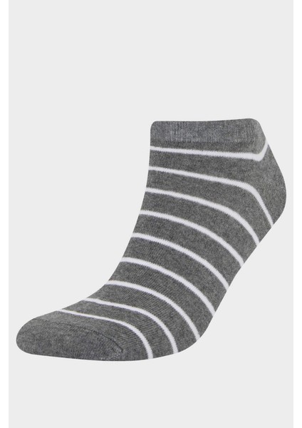 Erkek 5'li Pamuklu Patik Çorap F5287AXNS fırsatları