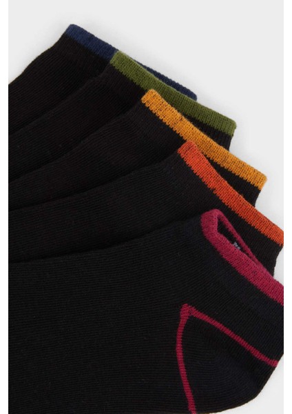 Erkek Çocuk 5'li Pamuklu Patik Çorap F4708A8NS