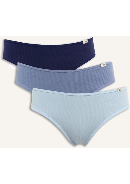 Ribana 3'lü Brief Külot-Fall in Love D6404AX25AU