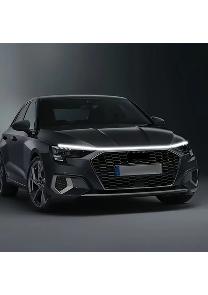 Peugeot 504 Uyumlu Kaput Ledi, Gündüz Ledi, Silikon 150CM Beyaz LED Şerit