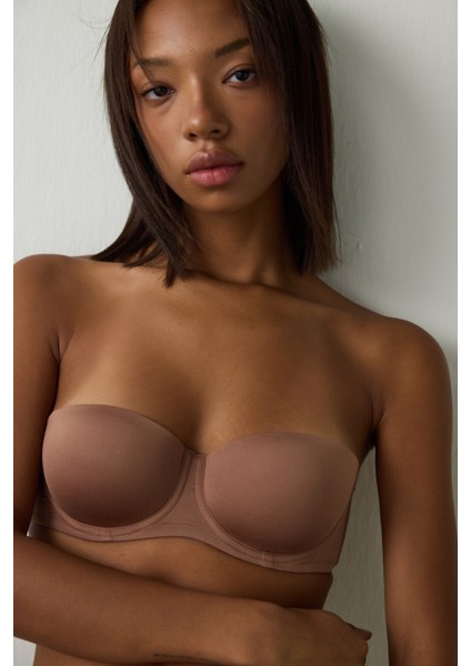 Açık Kahverengi Bloom Balenli Sütyen fiyatları