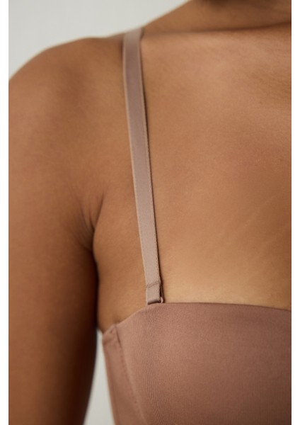 Açık Kahverengi Bloom Balenli Sütyen modelleri