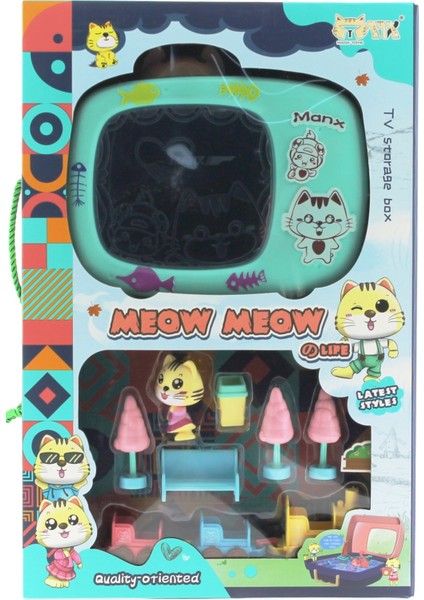 Kedi Şehri Çantalı Tren Oyun Seti fiyatları